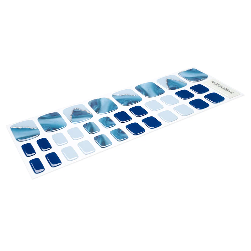 Marble Blue Toe Gel - Image 3